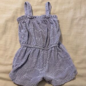 GAP Kids Lilac Textured Jumpsuit